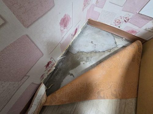 수원 누수탐지 조원동 아파트 5층 거실 벽면 시공 후기 사진