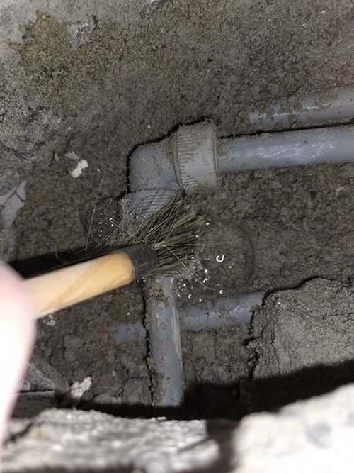 청주 누수탐지 분평동 아파트 5층 작은방 시공 후기 사진