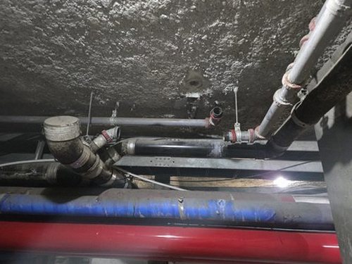 청주 누수탐지 내덕동 아파트 지하 2층 주차장 시공 후기 사진