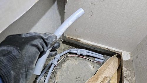 신사동 오피스텔 14층 침실 벽 시공 후기 사진