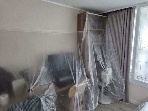 능동 단독주택 1층 거실 시공 후기 사진