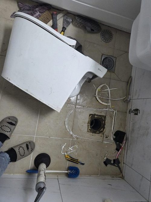 가산동 빌라 2층 욕실 시공 후기 사진