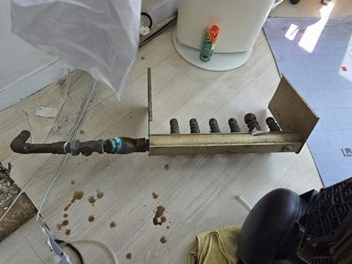 가산동 상가 건물 지하 시공 후기 사진