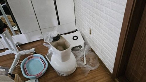 사당동 빌라 4층 욕실 천장 시공 후기 사진