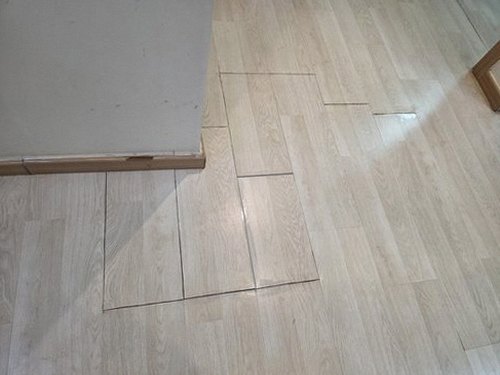산림동 빌라 최상층 거실 시공 후기 사진