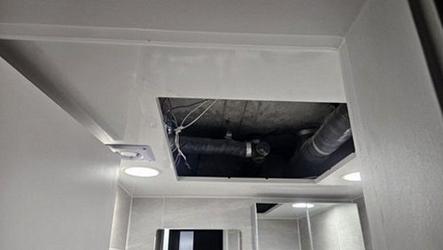 산림동 빌라 4층 화장실 시공 후기 사진