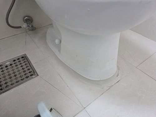통의동 상가 건물 1층 화장실 시공 후기 사진