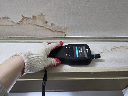 성내동 누수탐지 배관 압력 검사와 청음 장비로 누수 위치를 확인하는 과정