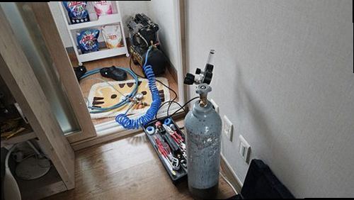 성동구 누수탐지 배관 압력 검사와 누수 위치 확인에 사용하는 장비