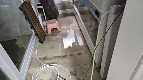 권선구 누수탐지 오목천동 누수탐지 베란다 천장 얼룩 원인을 찾은 과정