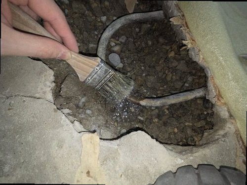 마포구 누수탐지 욕실 천장 누수 흔적과 수도계량기 별침 확인 장면