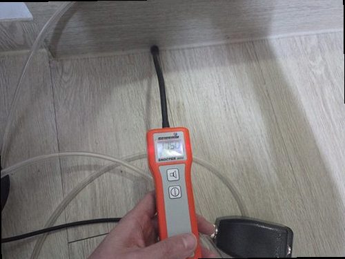 용산구 누수탐지 수도계량기 별침과 배관 누수 점검 모습