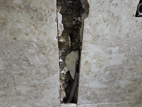 장안구 누수탐지 배관 압력 검사와 청음 장비로 누수 위치를 확인하는 과정
