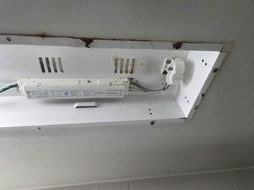남동구 누수탐지 고잔동 상가 2층 천장 안쪽 시공 후기 사진