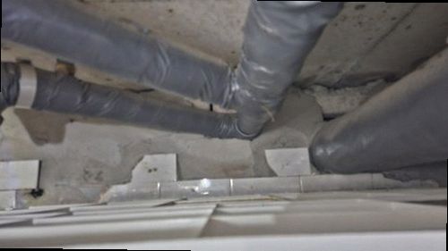 아산시 누수탐지 수도계량기 별침 확인과 배관 공압 검사 장면