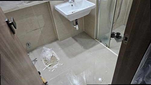 덕양구 누수탐지 수도계량기 별침과 공압측정기로 배관 상태를 점검하는 과정