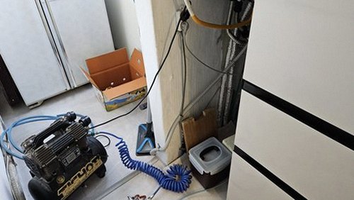 덕양구 누수탐지 수도계량기 별침과 보일러 배관을 확인하는 누수 점검 과정