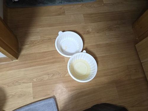 서대문구 누수탐지 거실 벽면에 번진 누런 얼룩과 들뜬 벽지 이음새