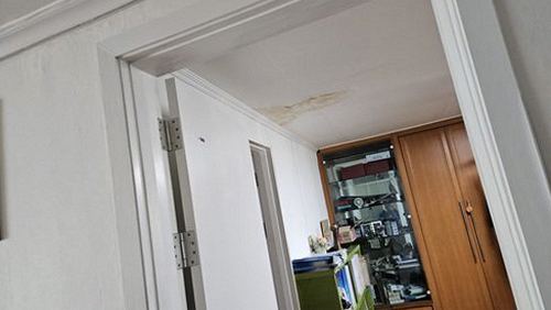서대문구 누수탐지 홍제동 아파트 11층 안방 벽면 시공 후기 사진