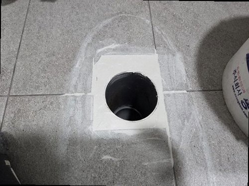 광주 누수탐지 계림동 빌라 2층 욕실 앞 시공 후기 사진