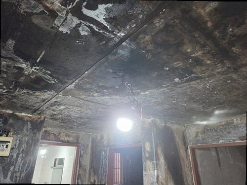 광주 누수탐지 배관 압력 검사와 보수 후 건조 상태를 확인하는 현장