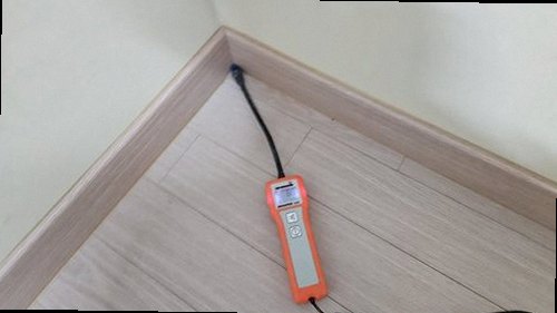 미추홀구 누수탐지 보일러 배관 압력 검사를 진행하는 누수 탐지 현장