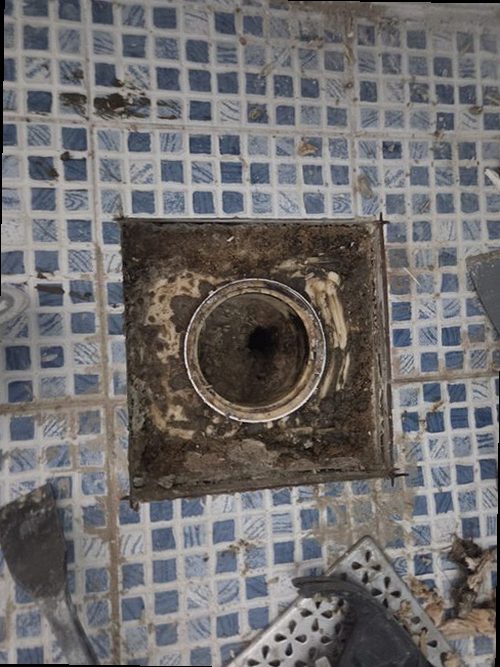 대전 중구 누수탐지 용두동 오피스텔 6층 욕실 벽면 시공 후기 사진