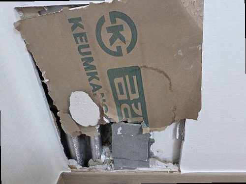 신월동 누수탐지 신월5동 누수탐지 천장도배물자국 부분 보수와 전체 점검 비교