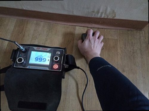 금산군 누수탐지 욕실 바닥과 아래층 천장 누수 피해 흔적