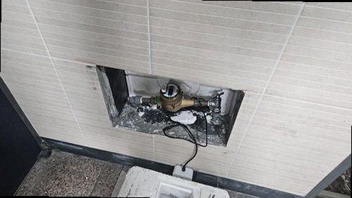 부산진구 누수탐지 개금동 빌라 4층 거실 창가 아래 시공 후기 사진