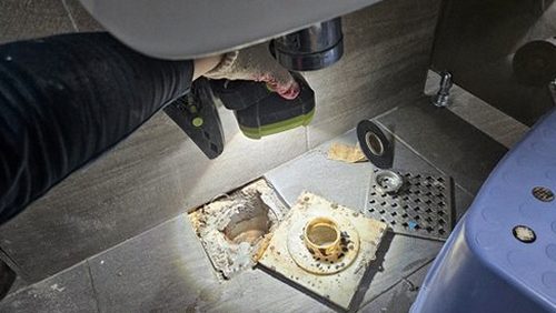 부여군 누수탐지 주택 천장 누수 흔적과 배관 점검 상황