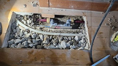 부산 강서구 누수탐지 지사동 아파트 9층 주방 바닥 시공 후기 사진